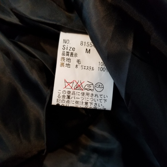 BPN Asymmetrical Batwing Zipper V-kei Lolita Skirt - Picture 3 of 4